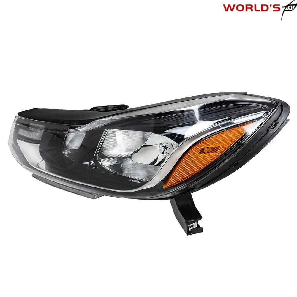 LH Headlight for Chevrolet Trax (2017–2019) Halogen Chrome Housing