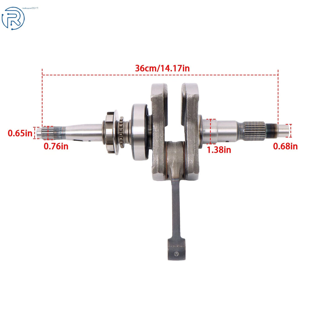 Crankshaft Taper Ratio 1:5 for HiSun 500