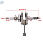 Crankshaft Taper Ratio 1:5 for HiSun 500