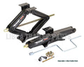 Set of 2 RV Stabilizer Leveling Scissor Jacks w/Socket & Install Kit 20" 5000lbs