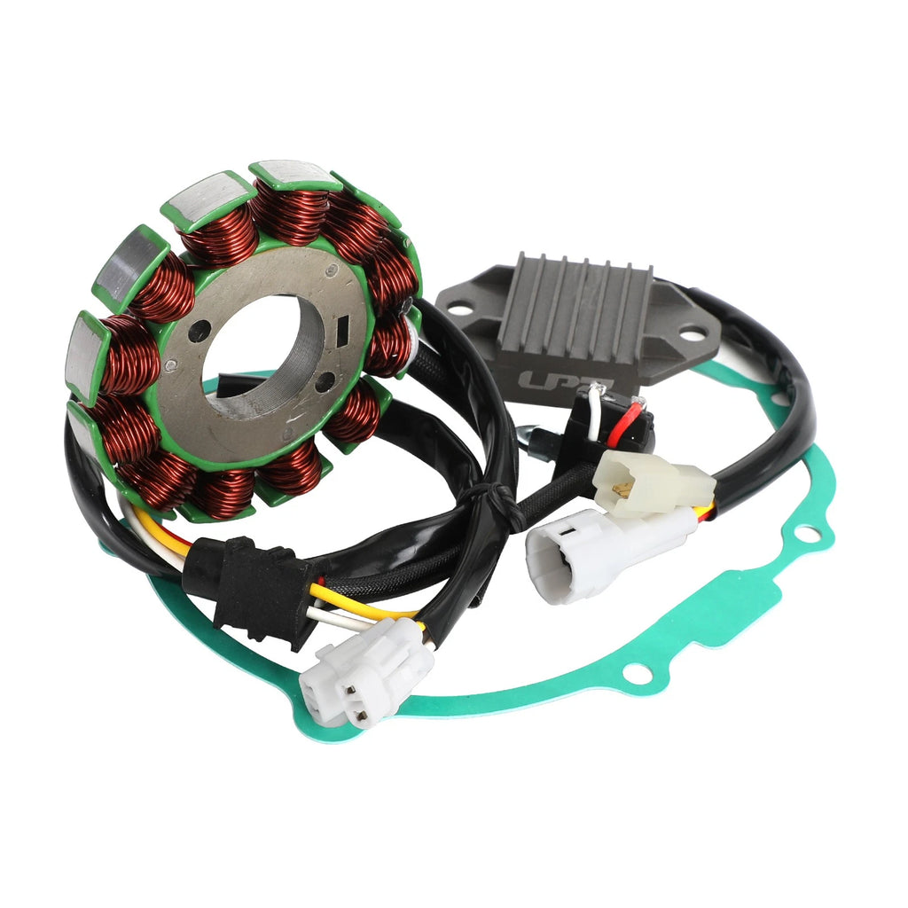 Magneto Stator + Voltage Rectifier + Gasket for Yamaha WR250F (2007–2014)