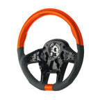 18 Inch Leather and Wood Steering Wheel Replacement for Peterbilt 579 (2012–2021)