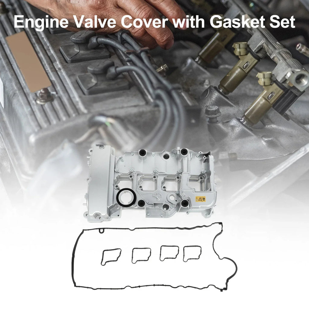 Front Engine Valve Cover w/ Gasket for Mercedes-Benz C 250 2012-2015