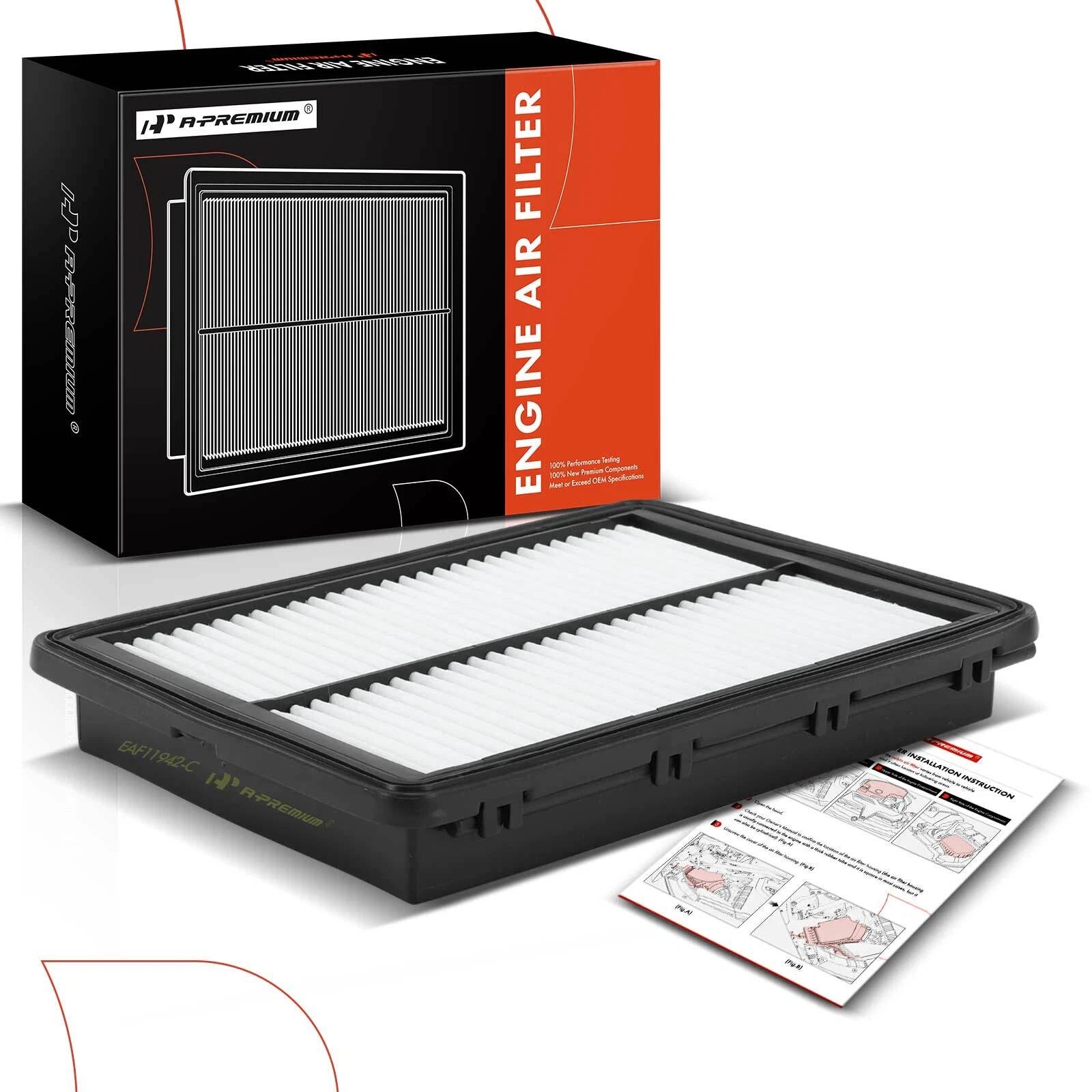 Engine Air Filter for Hyundai Sonata, Kia Optima (2015–2019)
