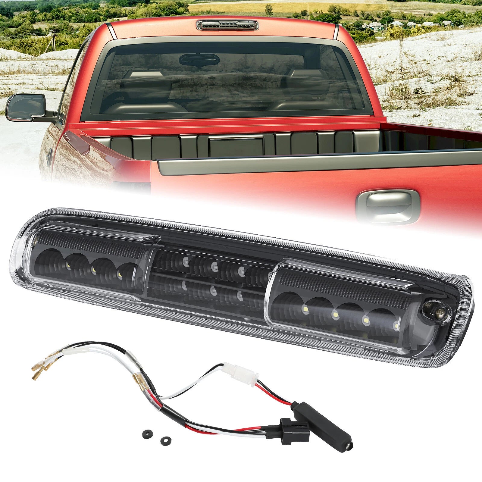 LED Third Tail Brake Light for Chevy Silverado GMC Sierra (1999–2006)