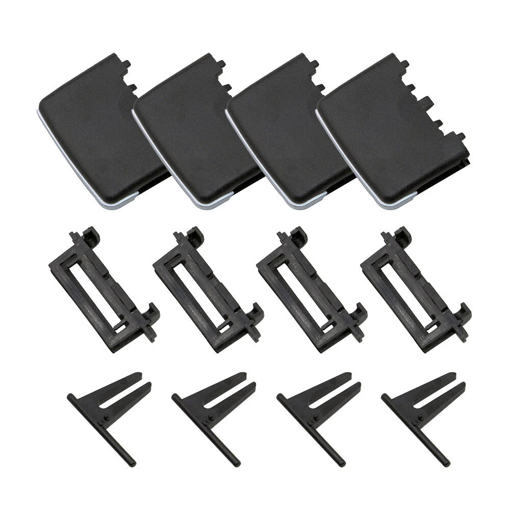 Set of 4 A/C Air Vent Outlet Tab Clips for Mercedes-Benz W166 (2012–2015)