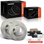 Front Disc Brake Rotors & Ceramic Pads for BMW 328i (2013–2015)