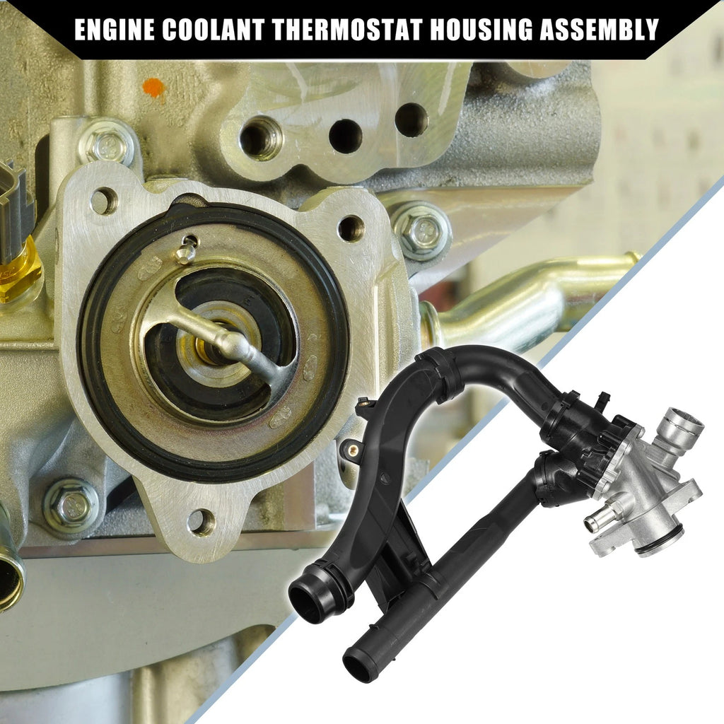 Engine Coolant Thermostat Housing Assembly for Mercedes-Benz GLC300 (2016–2023)