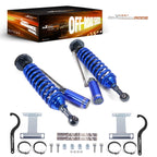 Dual-Damper Adjustable Front Remote Reservoir Shocks Kit for Toyota Tundra (2007–2021)