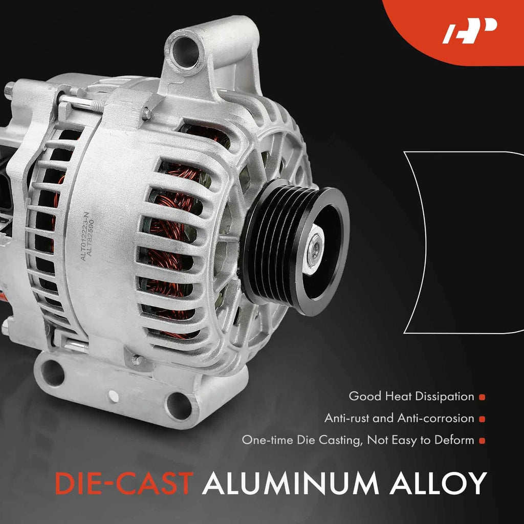 Alternator for Ford Escape Mazda Tribute (2001–2004) 3.0L 110A 6 Groove