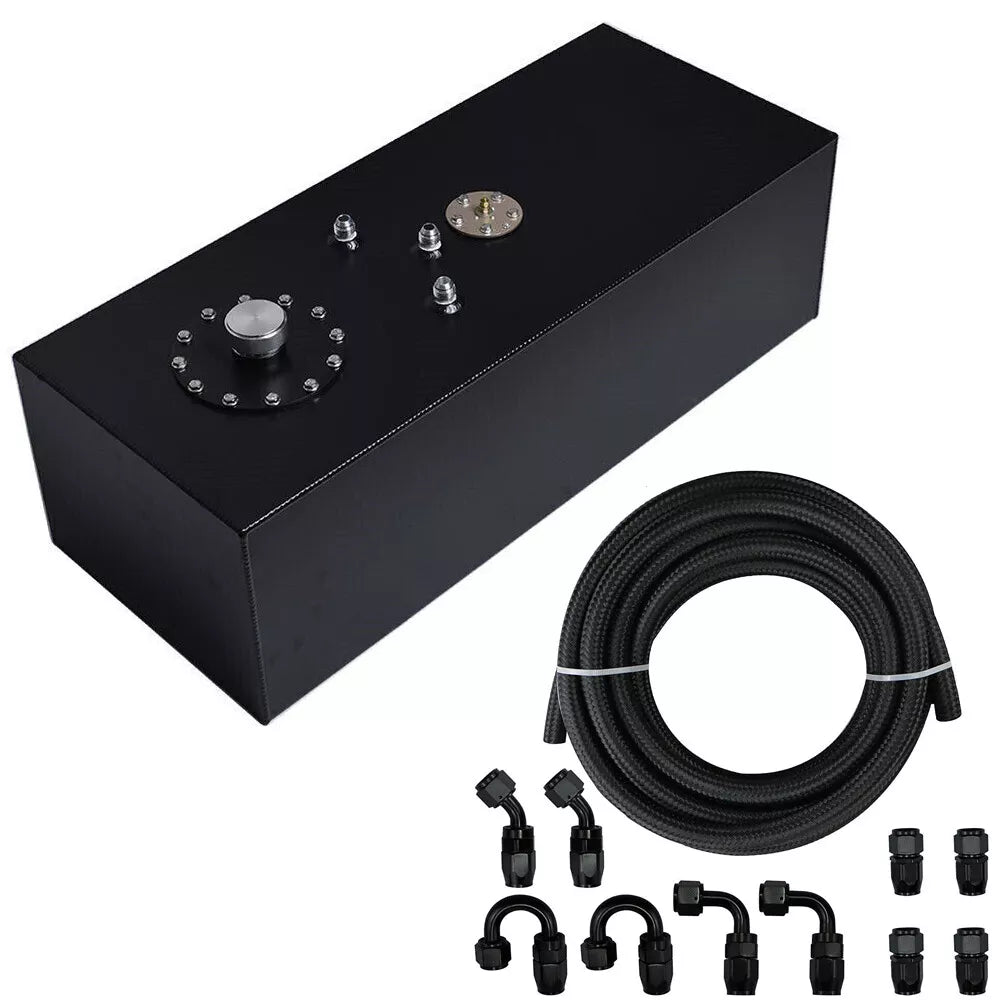 15 Gallon Black Aluminum Fuel Cell Gas Tank for Universal Applications (N/A)