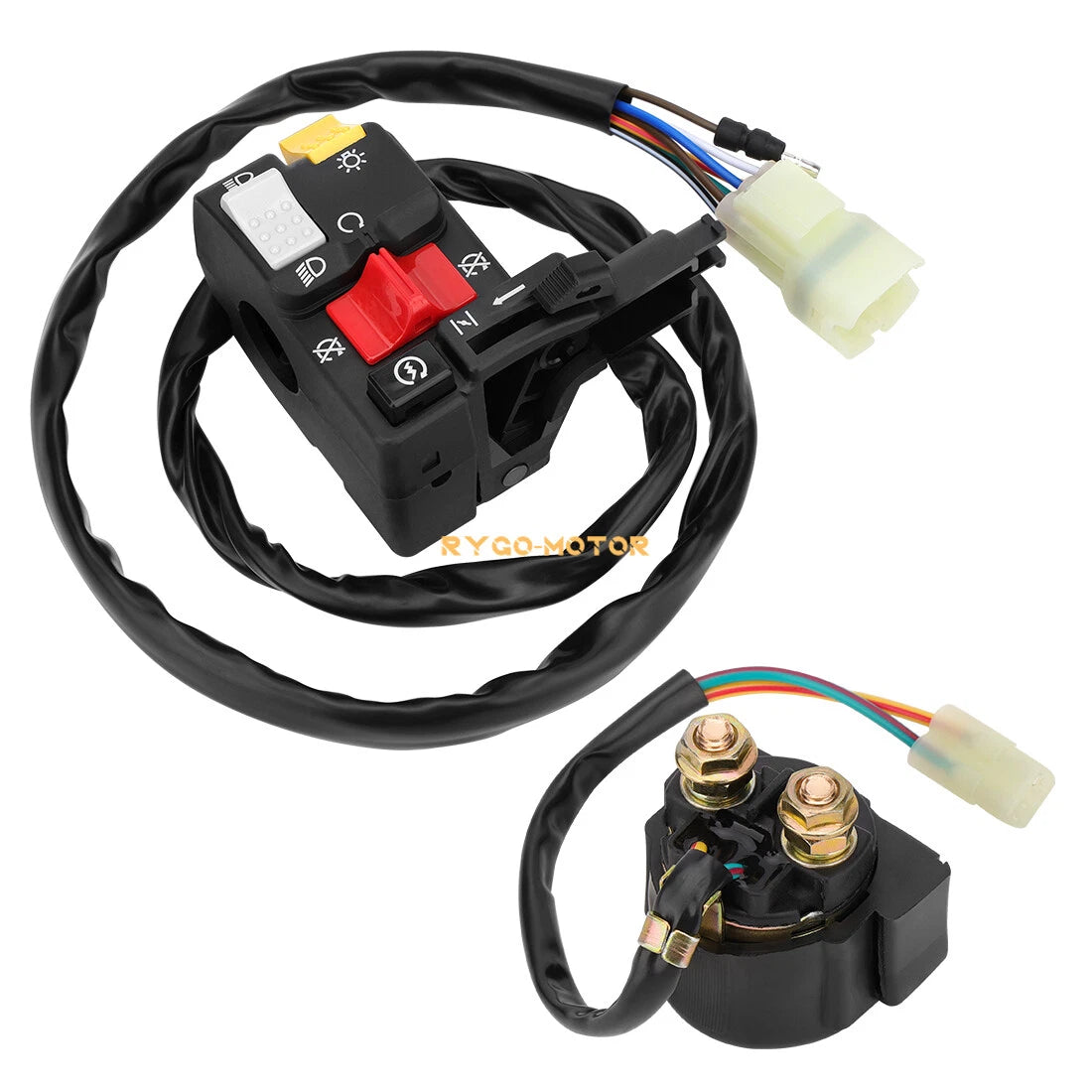 Handlebar & Starter Relay Switch for Honda Foreman 450 TRX450FM (1998–2004)