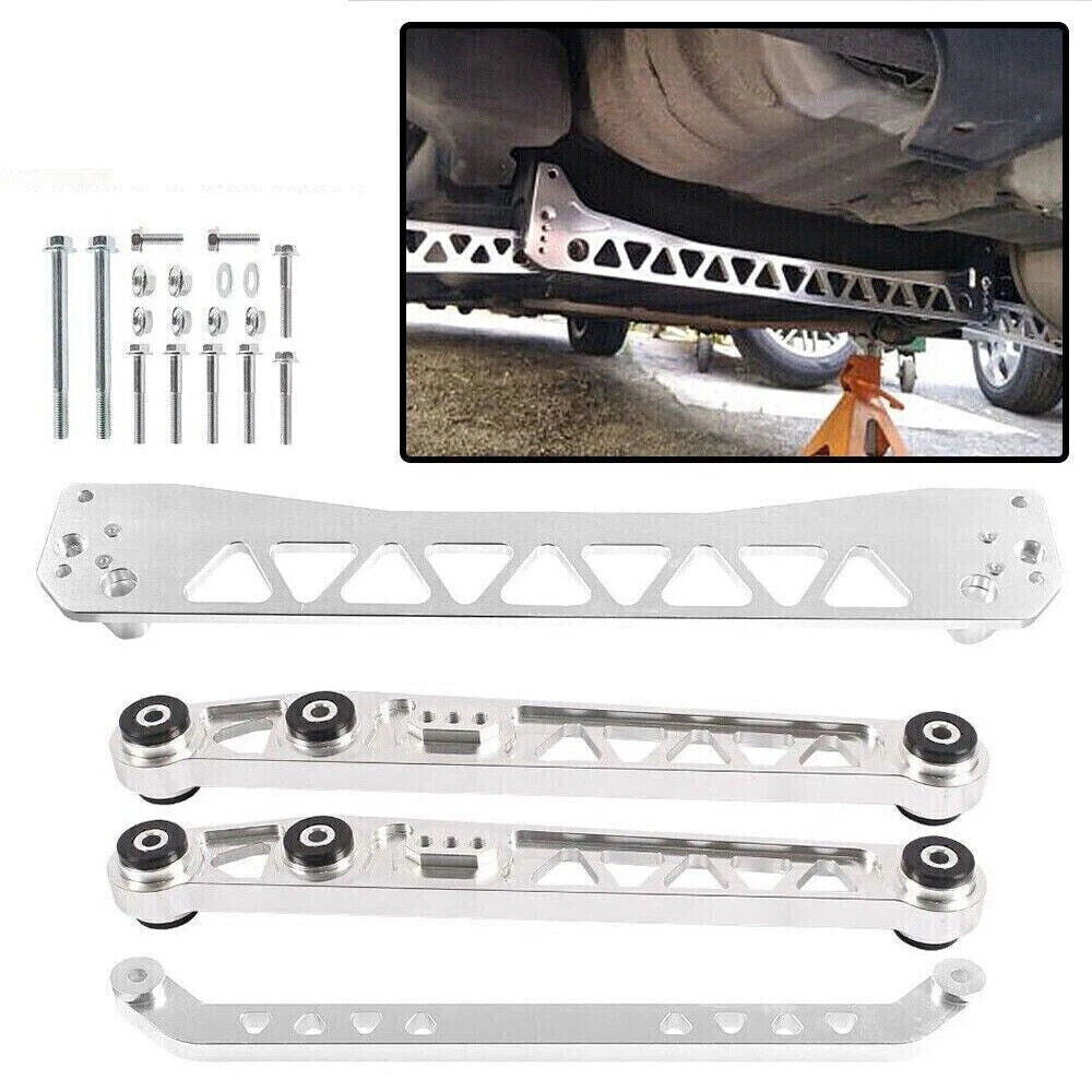 Rear Lower Control Arms & Subframe Brace Tie Bar for Honda Civic EK (1996–2000)