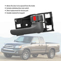 Right Side Interior Door Handle for Toyota Tundra (2000–2006) Gray Plastic