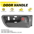 Interior Door Handle Right Passenger Side Gray for Toyota Camry (2002–2006)