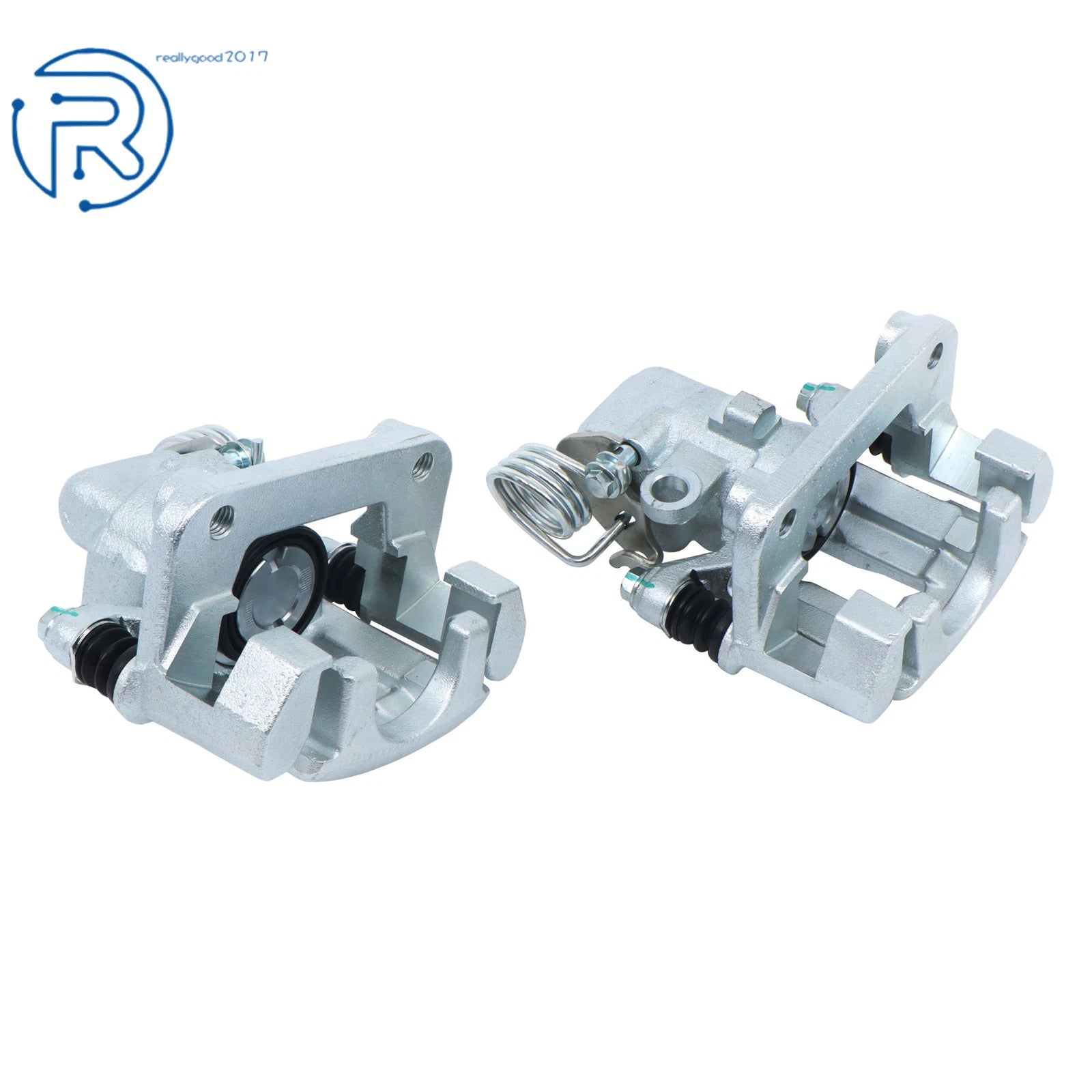 2X Rear Disc Brake Caliper with Bracket for Ford Mustang (1999-2004)