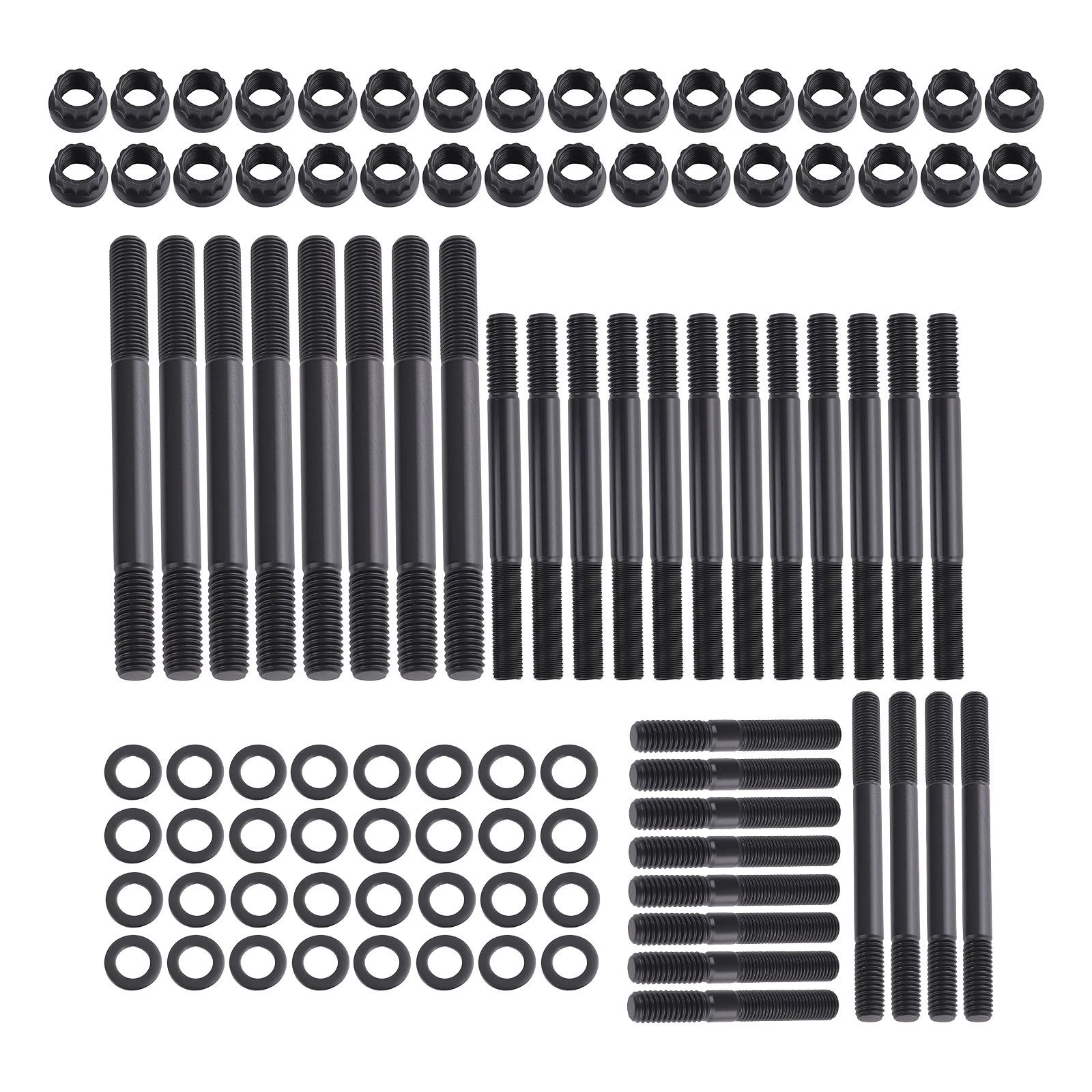 12-Point Cylinder Head Hardware Kit for Chevy Big Block (PCE279.1005, 135-4001)