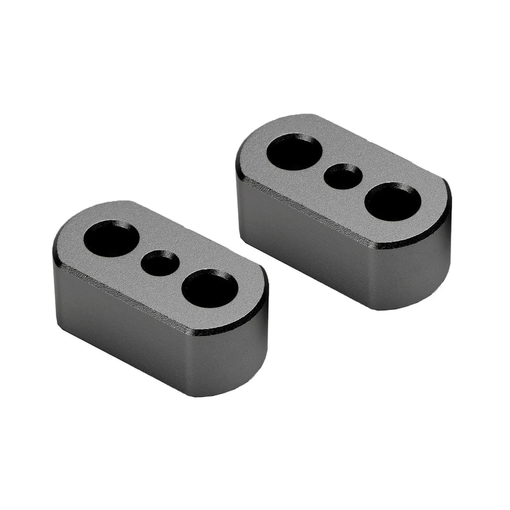 20 mm Black Handlebar Risers for Tiger 800 & XC, XCa, XCx, XR, XRt, XRx (2010–2020)
