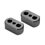 20 mm Black Handlebar Risers for Tiger 800 & XC, XCa, XCx, XR, XRt, XRx (2010–2020)