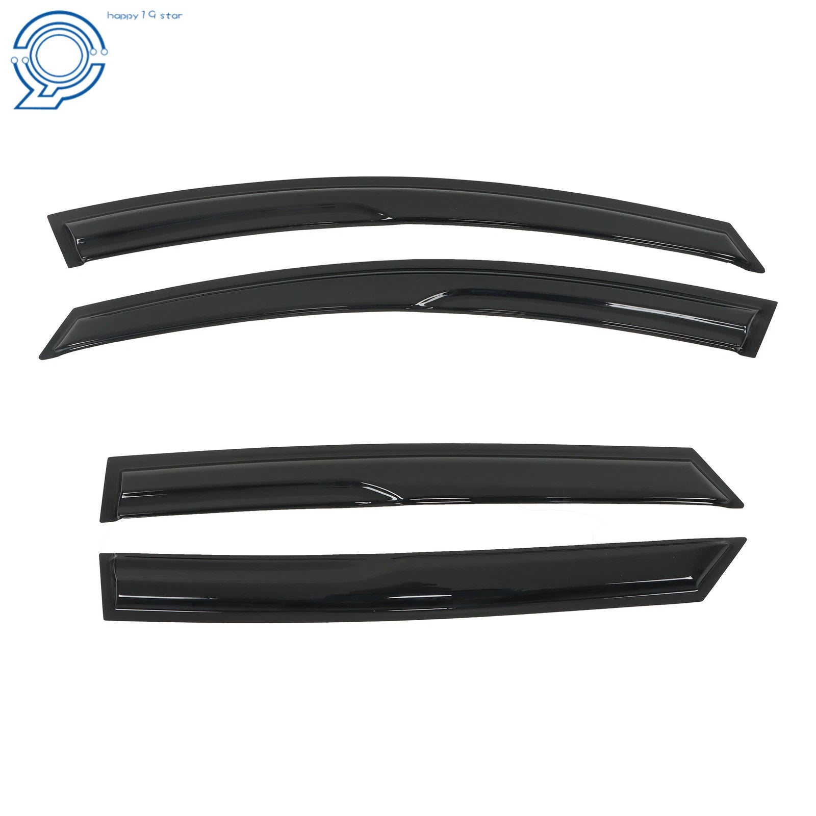 Window Visor Rain Guard for Kia K5 (2021–2024) 3D Wavy