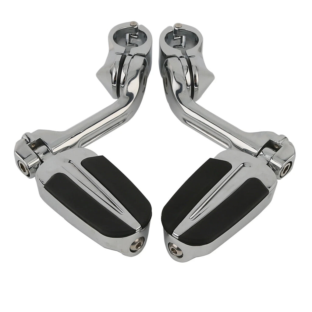 Adjustable Highway Bar Footpegs for Harley Touring Glide (2014–2023)