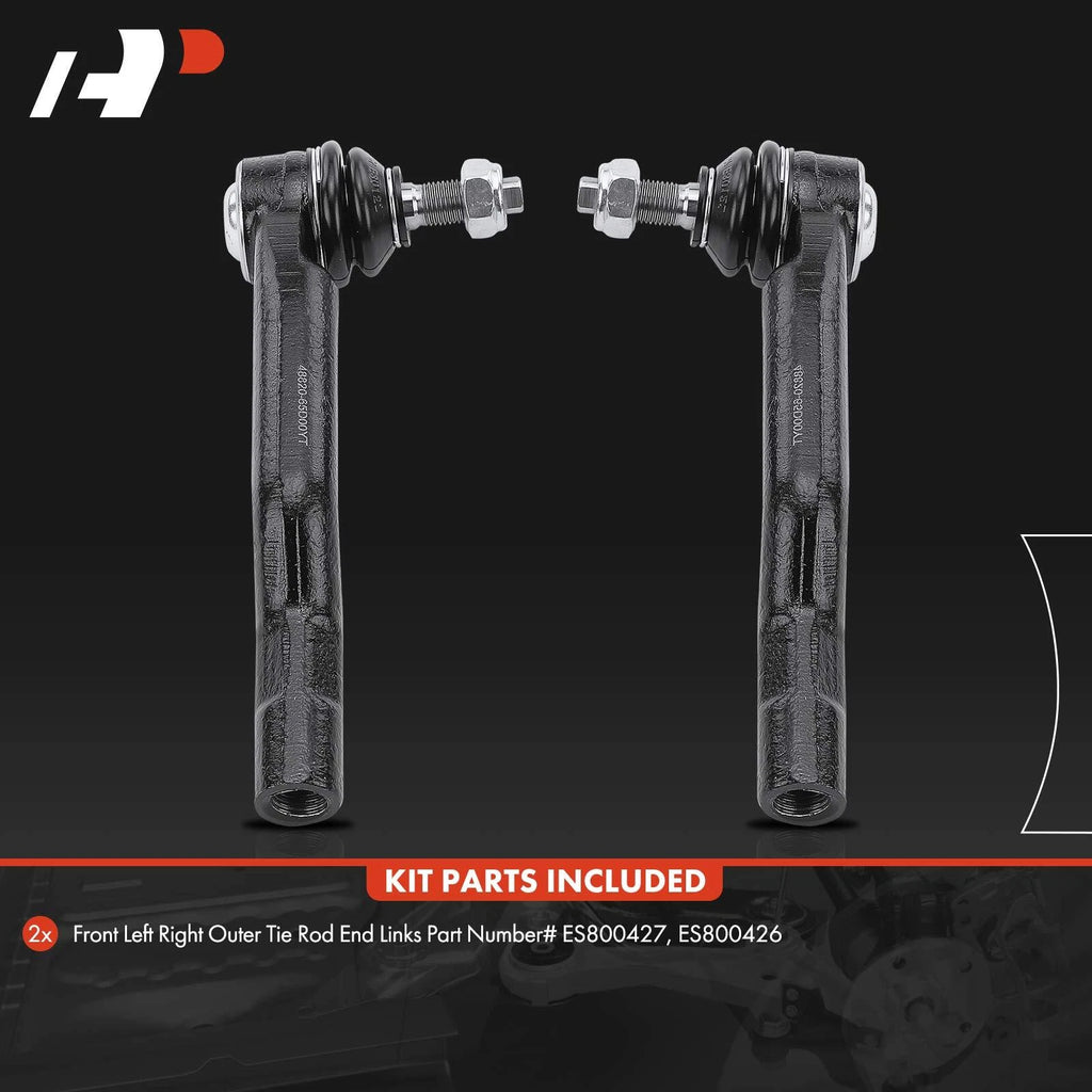 2X Outer Tie Rod Ends for Suzuki Grand Vitara (1999â2005)