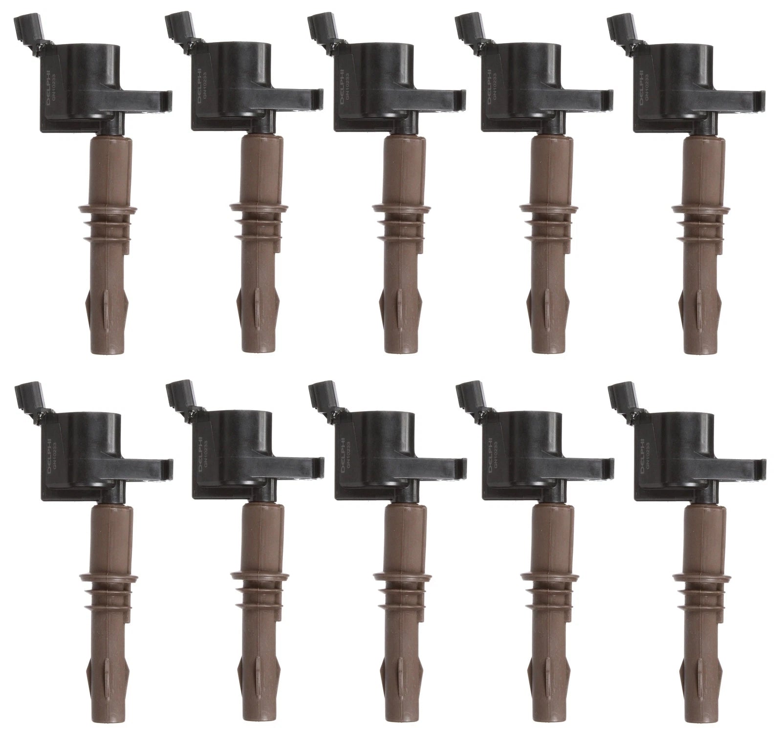 Set of 10 Ignition Coils for Ford F-250 F-350 SD F53 F59 6.8L V10