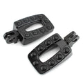 1 Pair Black Non-slip Rear Foot Pegs for T100 (2002–2013)