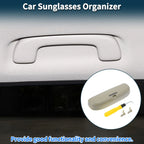 Sunglasses Case for Audi A3 (2012–2021) Eyeglasses Holder Storage Box Beige