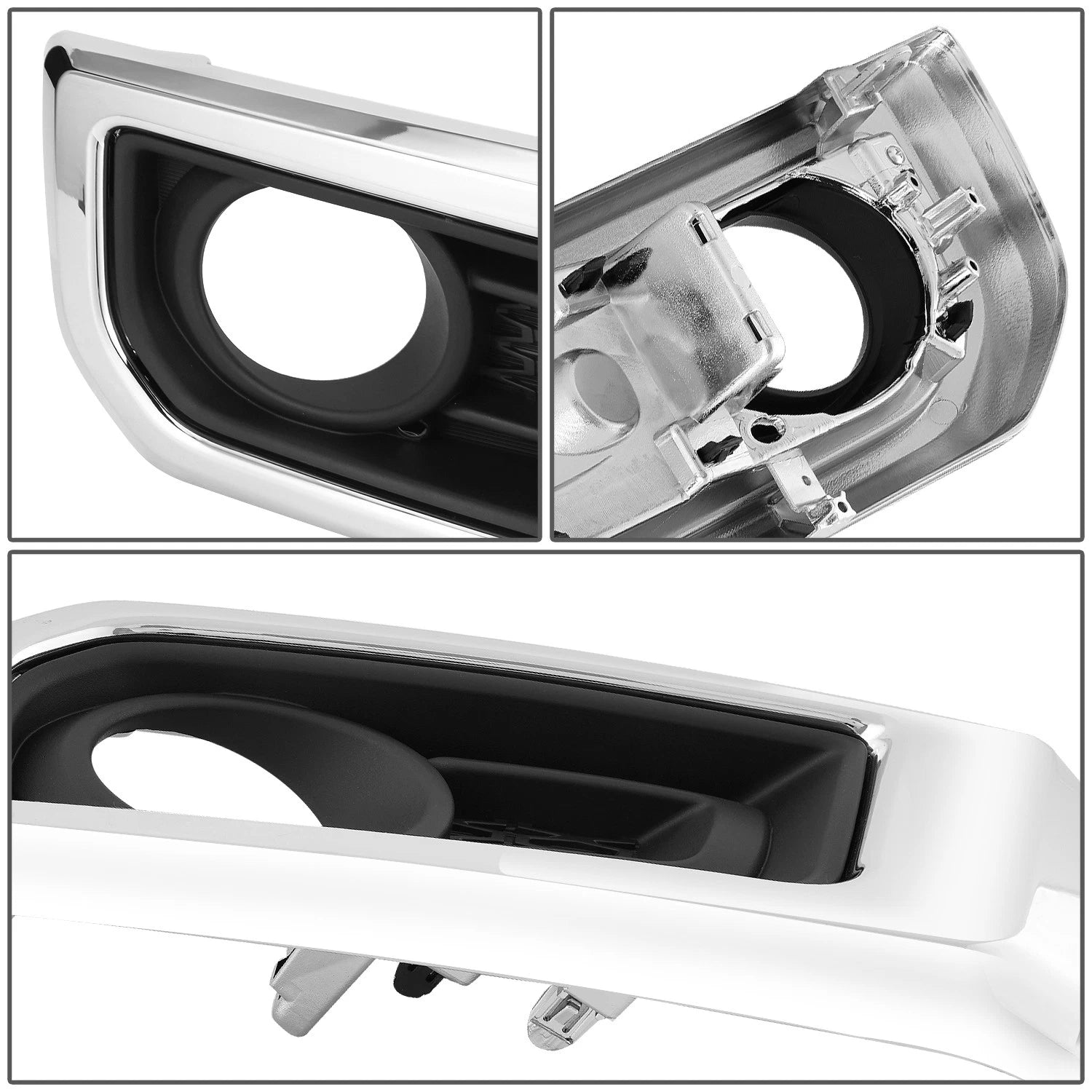 Fog Light Bezel for Toyota 4Runner (2014–2023) Right Side, Black