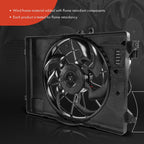 Cooling Fan Assembly for Hyundai Ioniq (2017–2021)