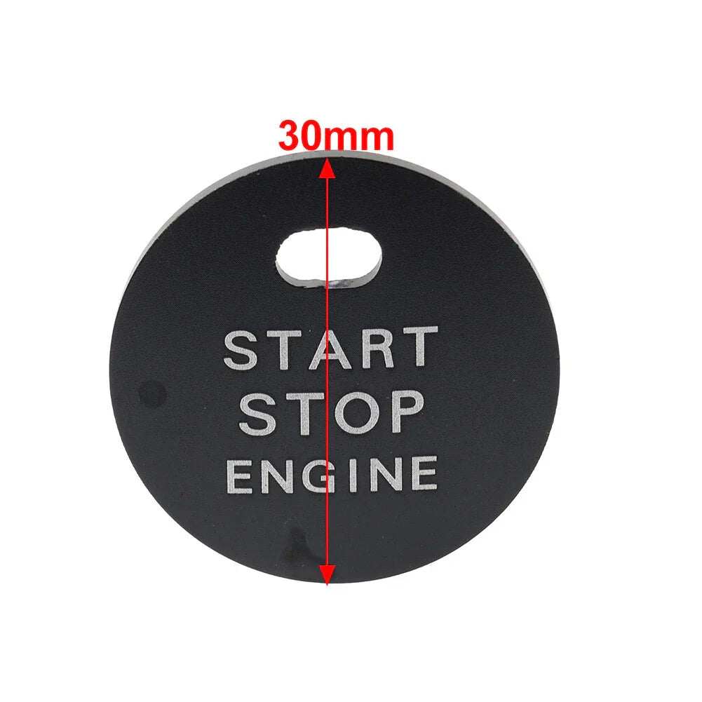 Silver Engine Start Push Button Cover Trim for Mazda 3 6 Atenza CX-5 (2014-2023)