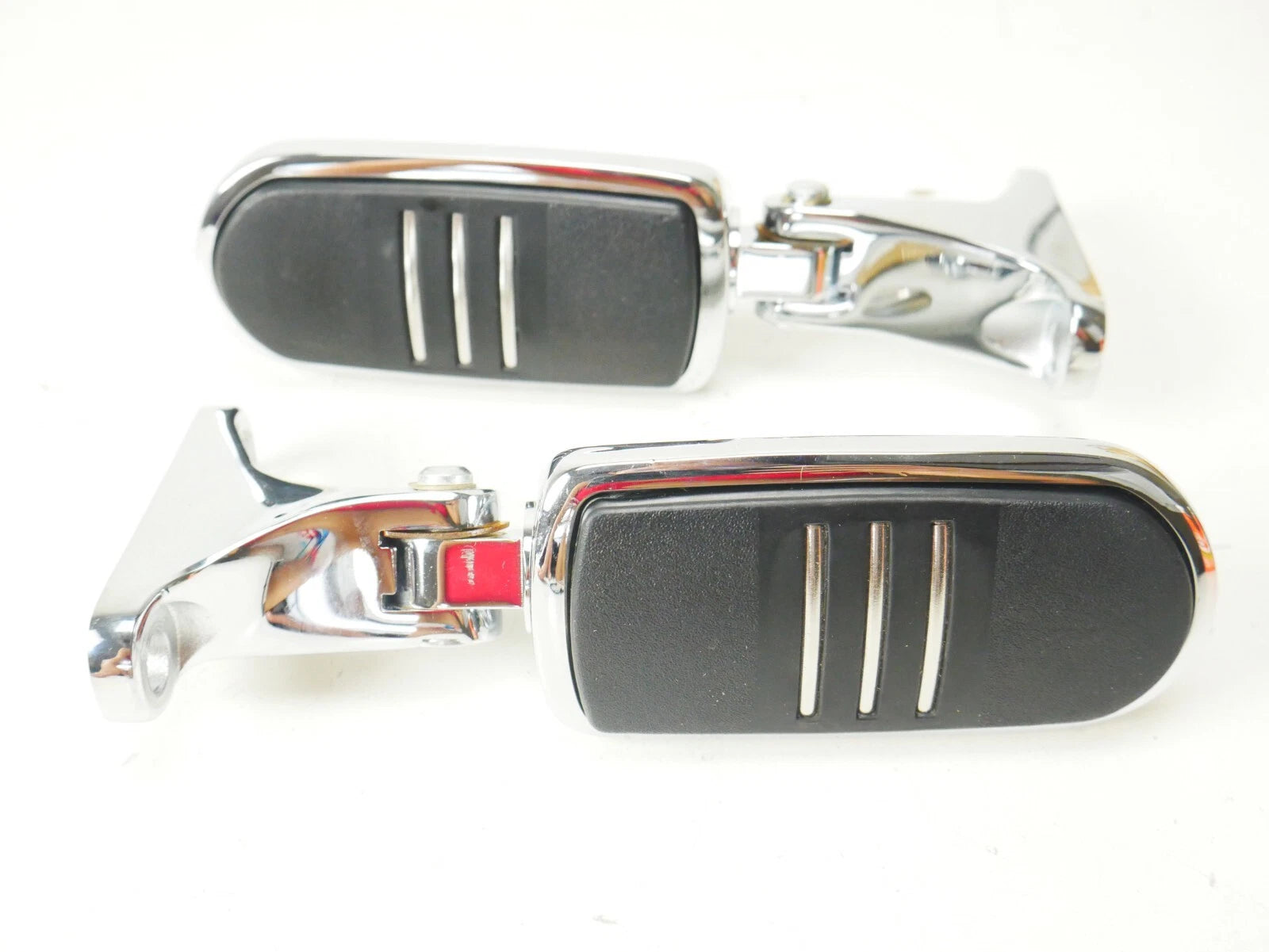 Genuine Chrome Streamliner Passenger Foot Pegs & Mounts for Harley (1988–2022)