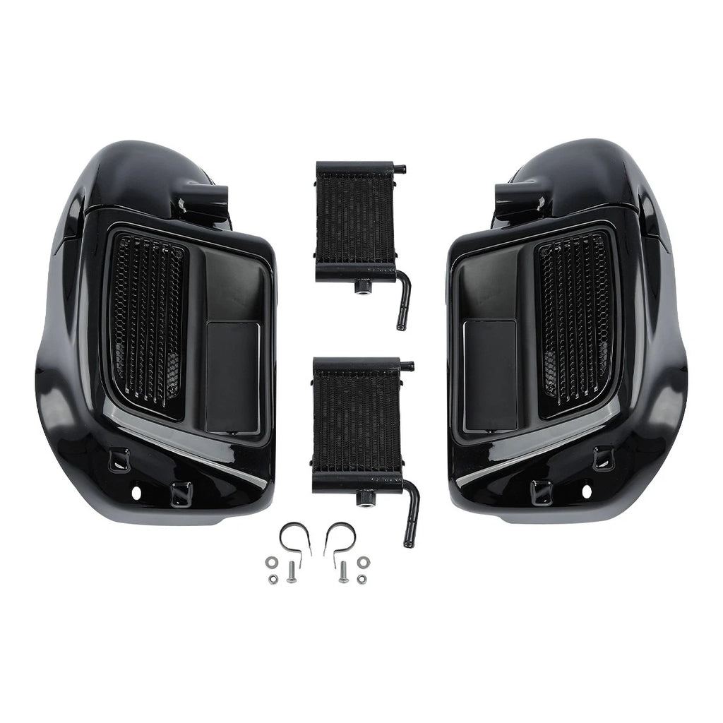 Lower Vented Fairings Radiators Engine Guard Bar for Harley Road Glide (2014–2025)
