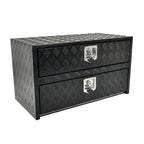 Aluminum Underbody Tool Box for Truck (36"x18"x20") - Black