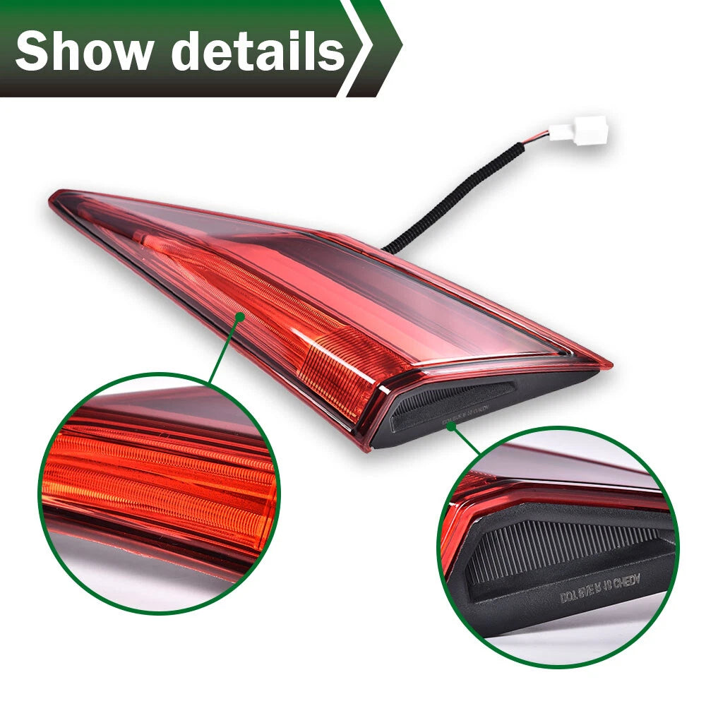 Rear Inner Tail Light Brake Lamp for Honda Civic (2016–2020) Right Side