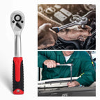 14-Inch 72 Tooth Reversible Ratchet Wrench Socket Tool