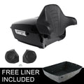 Black King Trunk Backrest Speakers for Harley Touring Electra Glide (2014–2026)