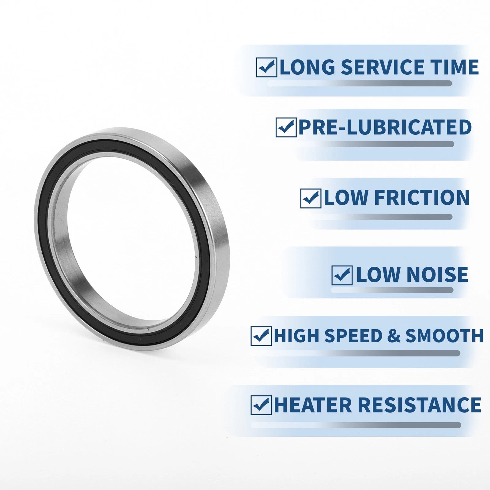 Deep Groove Ball Bearing 6809DD for Scooter Skateboard Wheel (45x58x7mm)