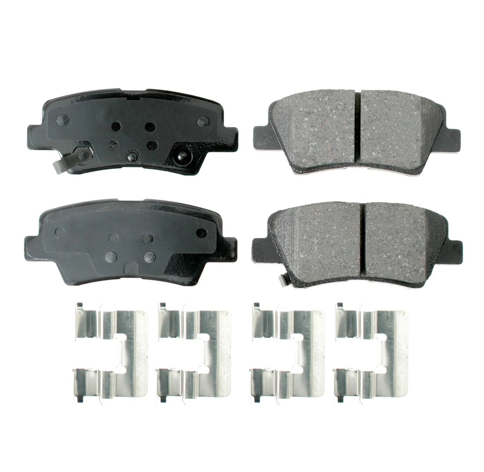 Rear Brake Kit 262mm Disc & Akebono Ceramic Pads for Elantra GT Veloster Forte (2013–2019)