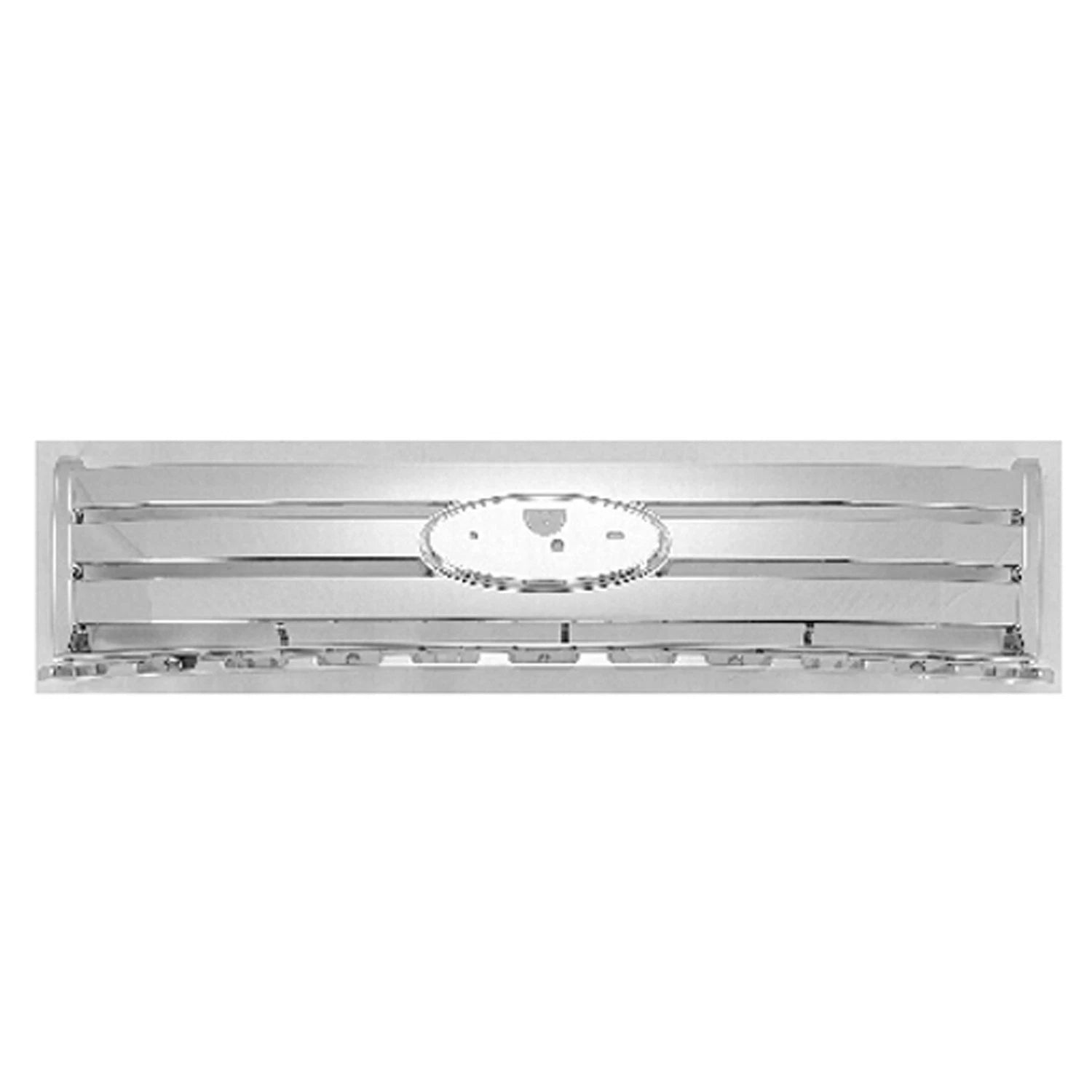 Replacement Chrome Plastic Front Grille For 2007-2010 Ford Edge