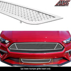 Stainless Chrome Mesh Grille Insert for Ford Mustang (2018-2022)