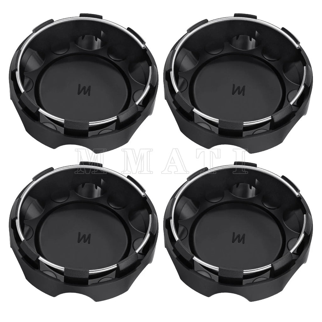 Set of 4 Black Rim Hub Caps for Polaris RZR XP 1000 (2017–2022) 1522853-655