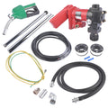 High Flow 20GPM 12V Fuel Transfer Pump with Automatic Nozzle for Gasoline (YYYY–YYYY)