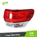 Right Side Red Rear Outer Tail Light Assembly for Jeep Grand Cherokee (2014–2020)