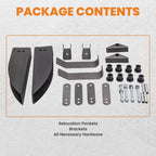 Rear Leaf Spring Relocation Kit for Chevy Belair 150 210 (1955–1957)