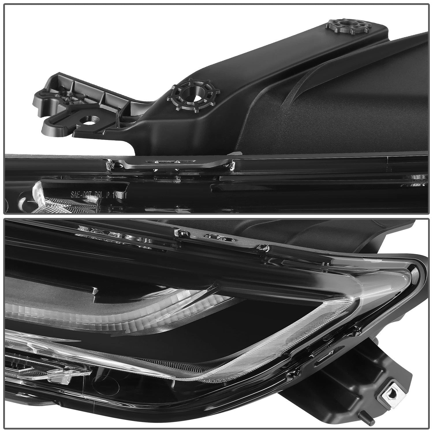 LED Left Side Headlight for Chevrolet Blazer (2019–2022) - Black Housing