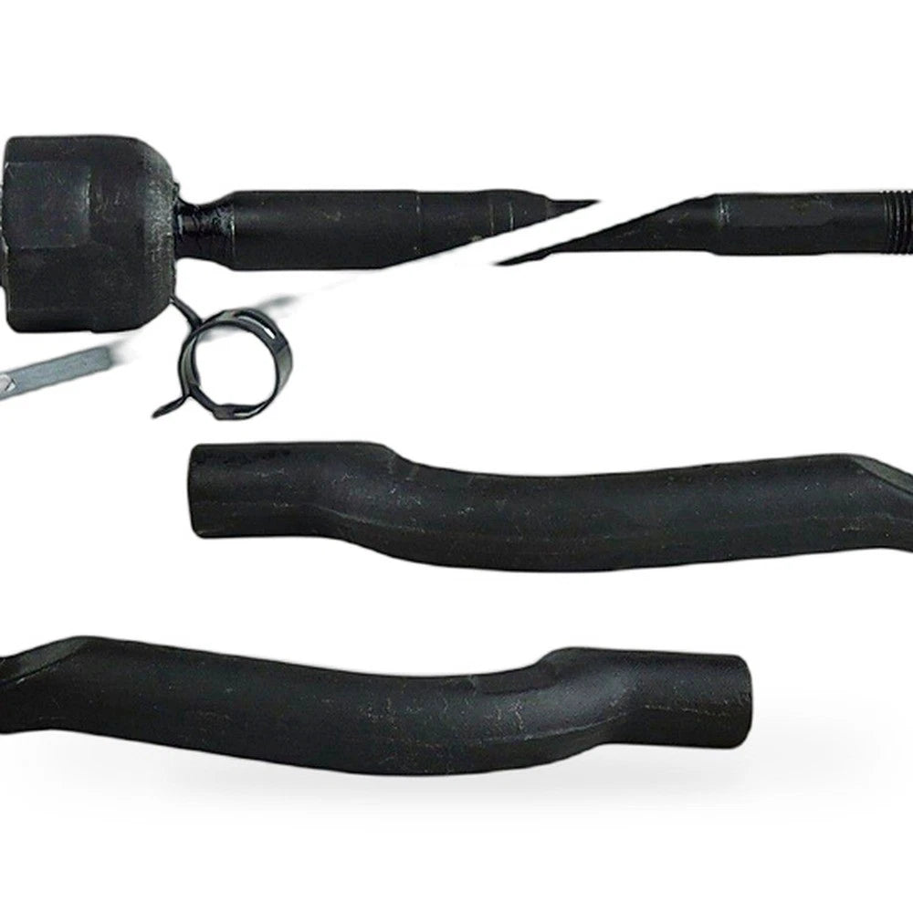 Set of 4 Inner Outer Tie Rod Ends for Nissan X-Trail T31 (2007–2013)