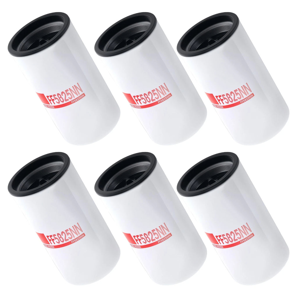 Fuel Filter Pack of 6 for Kenworth Cummins ISX11.9 X15 5365988 DBF6776