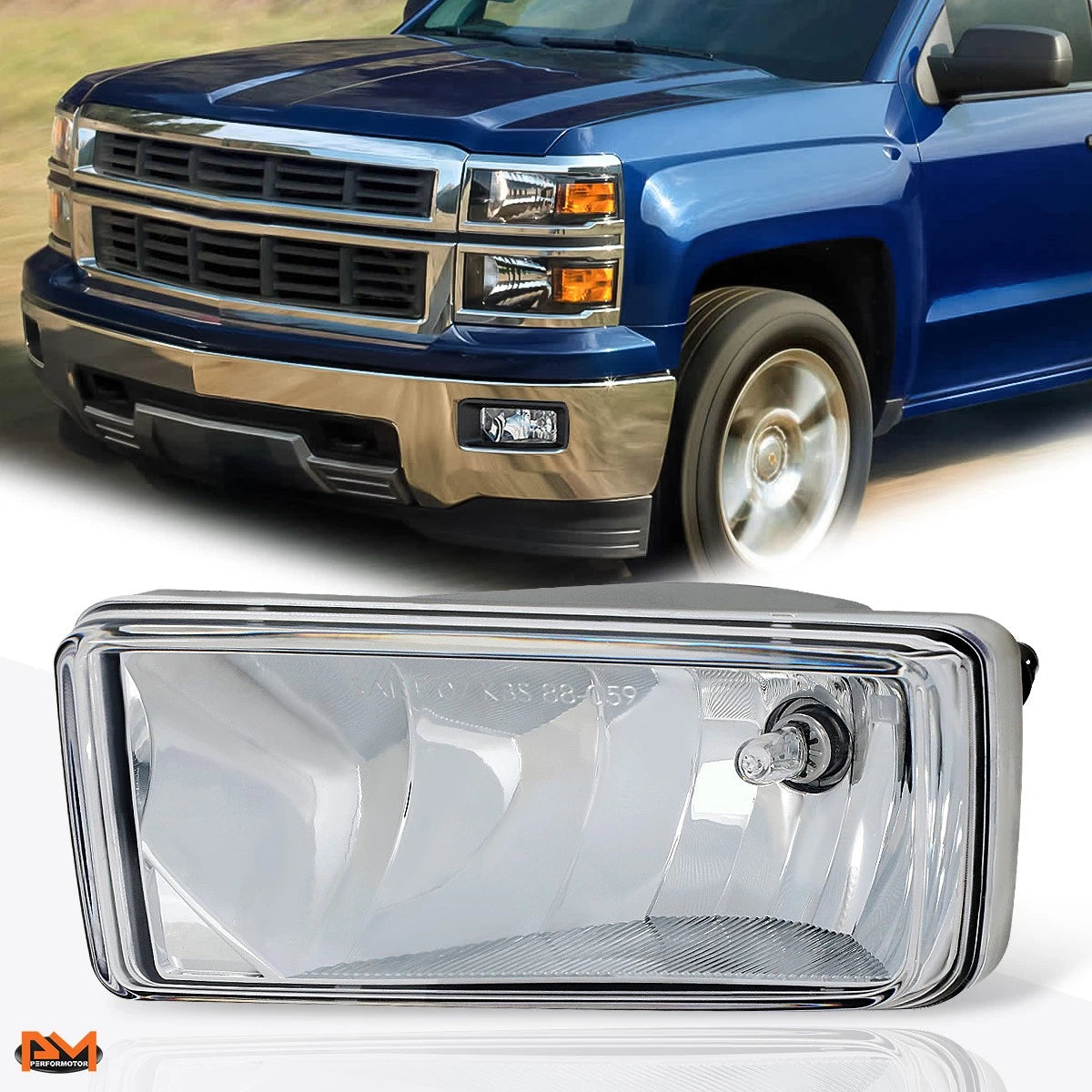 OE Style Front Driving Fog Light for Silverado/Sierra/Escalade (2007–2015)